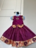 Picture of Raw Silk Langa with paithani border 1-2y