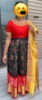 Picture of Pochampally ikkat long frock