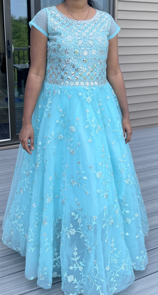 Picture of Sky blue dress