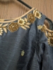 Picture of Cold shoulder maggam work dress