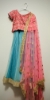 Picture of Pink & Blue Lehenga 10-15y
