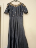 Picture of Cold shoulder maggam work dress