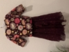 Picture of Trendy jacket dress and one shoulder crop top and lehenga 2-3y