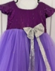 Picture of Lilac Magenta Ruffle Dress 7-8yrs