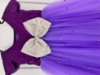 Picture of Lilac Magenta Ruffle Dress 7-8yrs