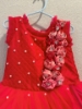 Picture of Pretty Designer girls layered frock 3-4y