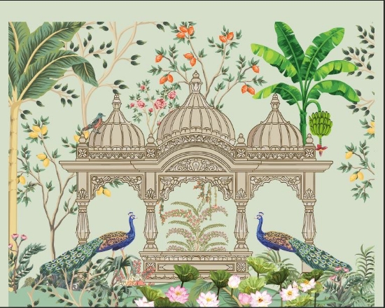 Picture of Beautiful customised back drop