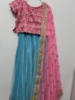 Picture of Pink & Blue Lehenga 10-15y
