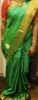Picture of Green semi pattu saree