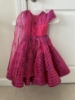 Picture of Structured Pink Designer Frock 1-2years