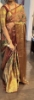 Picture of Pure kanchi pattu kalamkari saree with stiched blouse