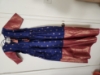 Picture of New Beautiful Navy blue  long dress Anarkali top.