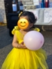 Picture of Rosie Pink Ruffled and Yellow tutu party dresses 1-2Y