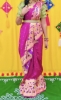 Picture of Wine color Paithani design soft silk saree