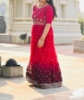 Picture of PL518 Ombre pink partywear frock