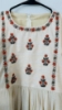 Picture of PL519 Cream cutdana work designer frock