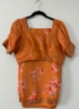 Picture of PL532 New floral crepe saree