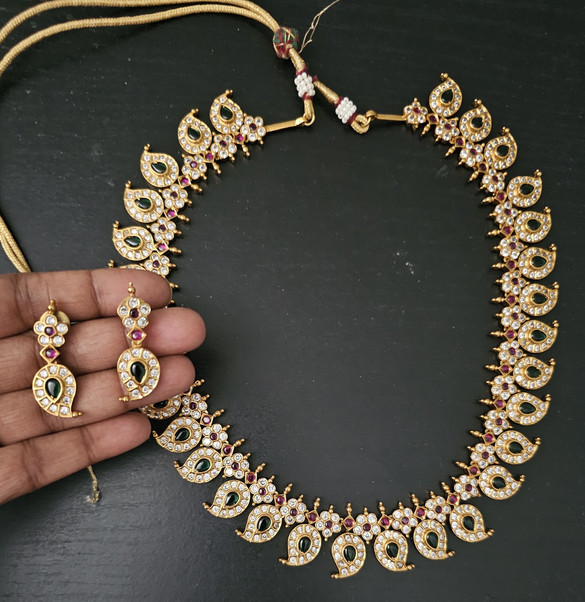 PunarviAuthentic|PreLoved|SustainableBeautiful Real kempu Mango haram