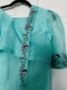 Picture of PARTY WEAR ORGANZA READY TO WEAR SAREE WITH BLOUSE AND BELT