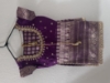 Picture of Banaras Mashru silk with cutwork boarder and maggam work blouse