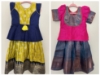 Picture of Semi silk and banarasi lehenga combo 1-2y