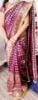 Picture of Banaras Mashru silk with cutwork boarder and maggam work blouse