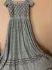 Picture of New Crushed Mint Green Long Dress
