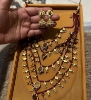 Picture of Kundan panchlada with jhumkas