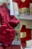 Picture of Soft silk paithani saree with  2 blouses-chaniyacholi deep cut designer styled blouse