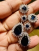 Picture of Beautiful and Elegant Blue Sapphire Combo