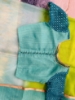 Picture of Brand new Organza parrot green and sea blue fancy saree with designer blouse