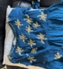 Picture of Long Ombré Frock with Maggam work