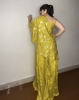 Picture of Cape one shoulder Indo Western Dress