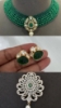 Picture of Beads choker and tika and studs combo