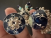 Picture of Kundan earrings combo with Maang Tika