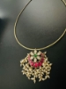 Picture of Golden Hasli with Real Jadau Kundan Pendant