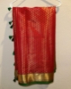 Picture of Traditional pattu saree with contrast border and blouse
