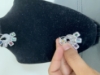 Picture of Silver finish ad earrings combo