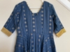Picture of New blue lotus zari weaved cotton dress
