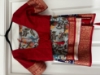 Picture of Grey Blue Soft printed saree with Pattu Border
