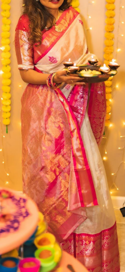 Picture of Traditional Kanchi kuppadam saree