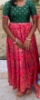 Picture of All over paithani long frock 12-15y