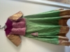 Picture of Soft benaras lehenga with high neck 12-15y