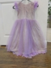 Picture of PL592 designer feather frock 7y