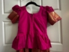Picture of Paithani Pink and Orange Lehanga 8-10y
