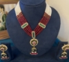 Picture of Beautiful beaded necklace with matching earrings 