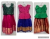 Picture of Set of 3 pattu langa combo 1-2y