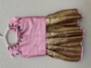 Picture of Baby pink and blue pattu langa combo 12-18M