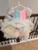 Picture of Designer cotton candy theme frock 1-2y