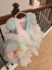 Picture of Designer cotton candy theme frock 1-2y